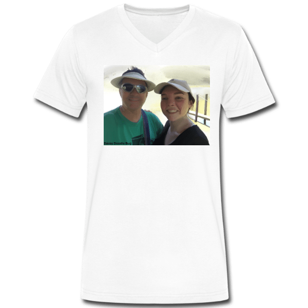 Kevin and Saskia Duke art Men’s V-Neck