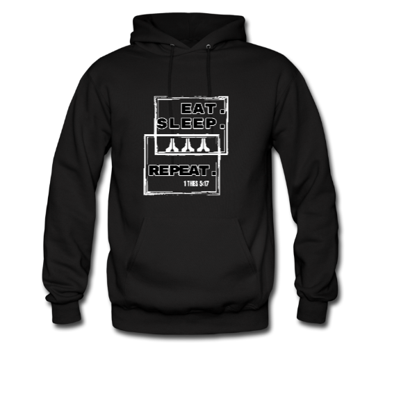 Eat Sleep Pray Repeat Unisex Hoodie Dark