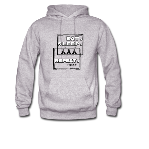 Eat Sleep Pray Repeat Unisex Hoodie Light