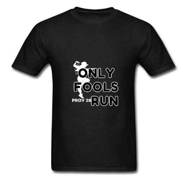 Only Fools Run Women’s Tee Dark Colours