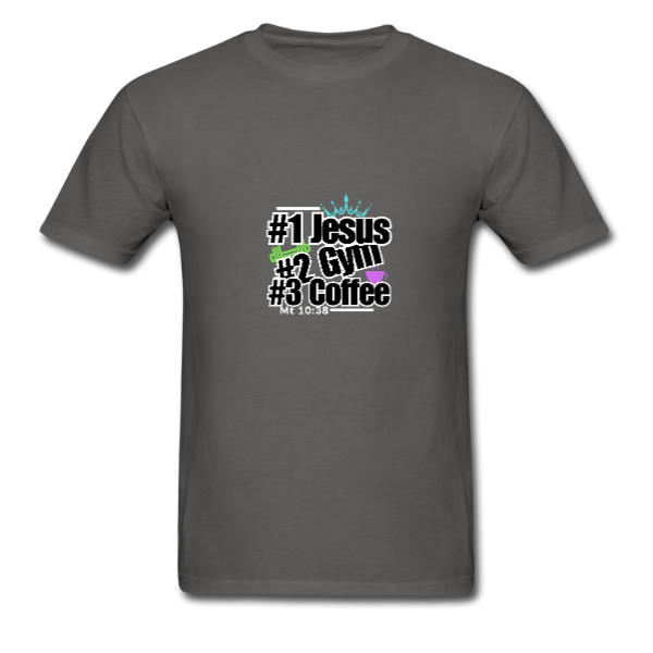 Jesus Gym Coffee Women’s Tee – Unisex fit Dark