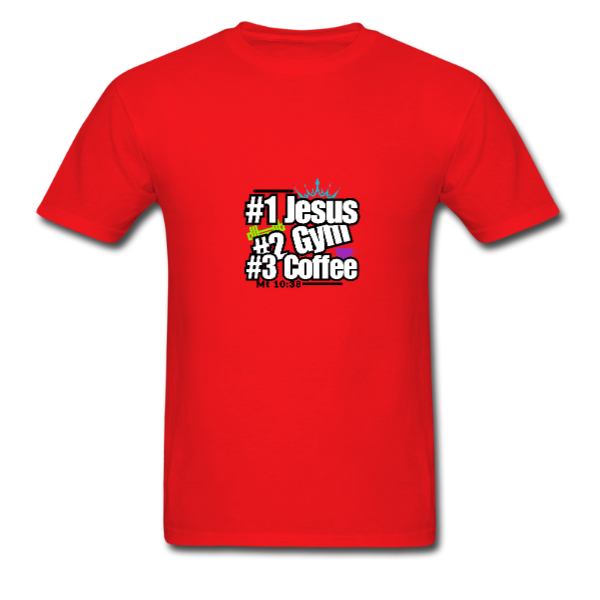 Jesus Gym Coffee Women’s Tee – Unisex fit Light