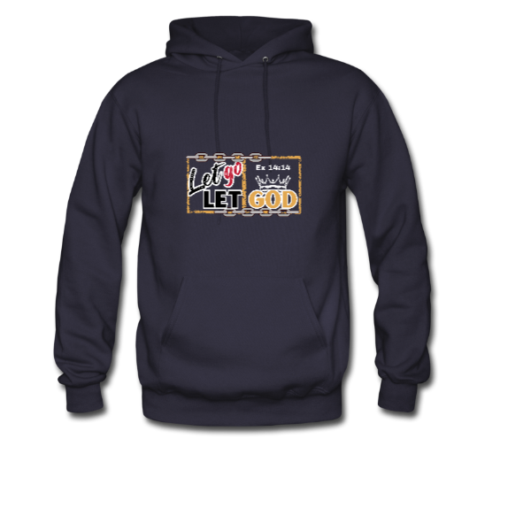 Let go Let GOD Unisex Hoodie Dark