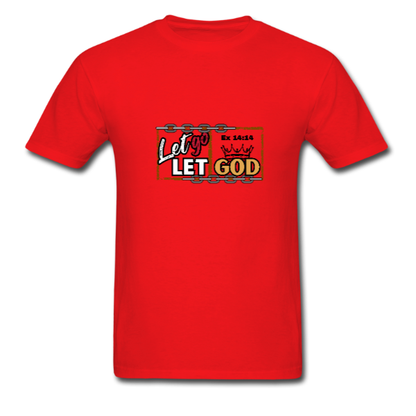 Let go Let GOD Unisex Tee Light