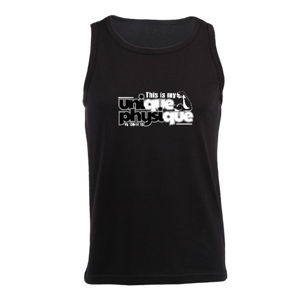 Unique Physique Men’s Vest Dark