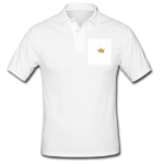 Kinda Kingly Men Golf Shirts558181Whitefront