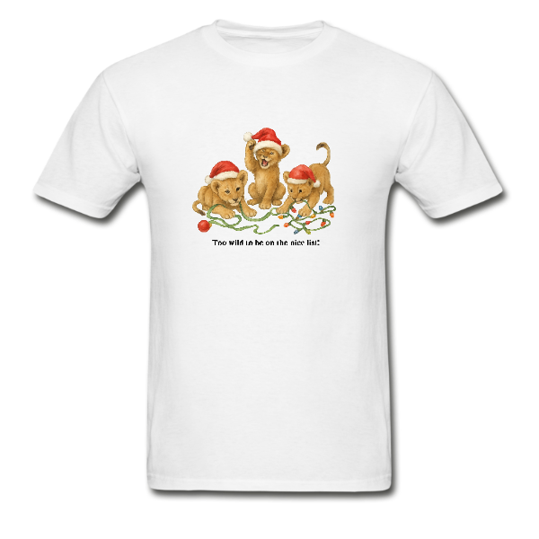 Christmas Tshirt (Lion Cubs)