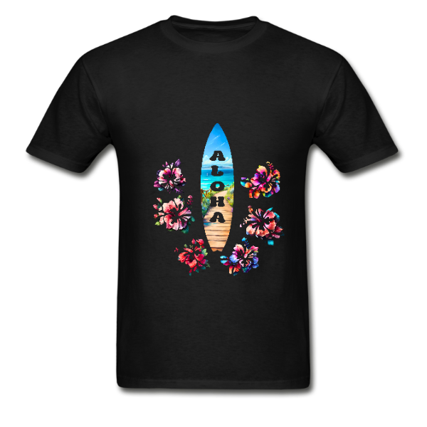 Aloha Surfboard Tee