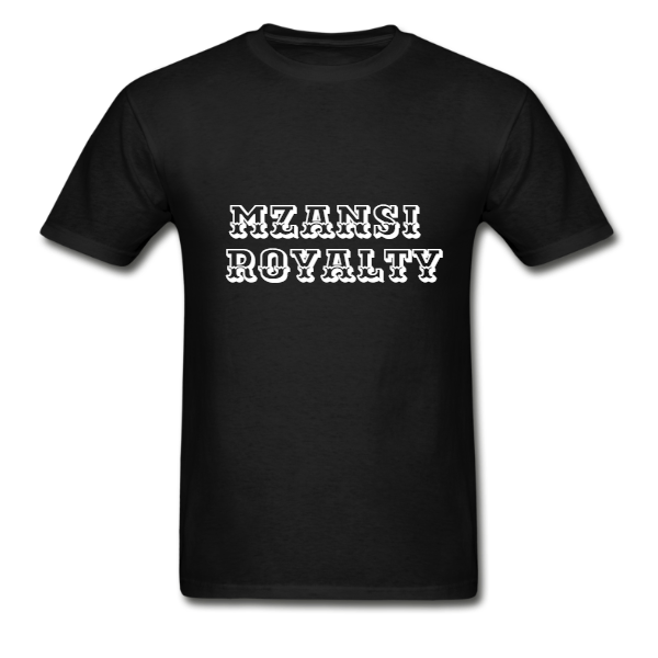 Black on White Unisex – Mzansi Royalty