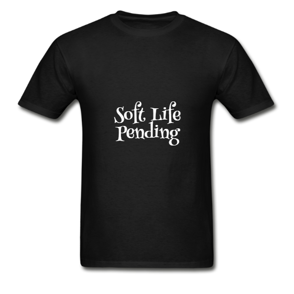 Black on White Unisex – Soft Life