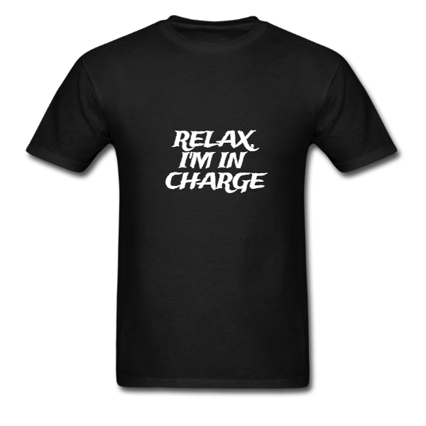 Black on white – In charge