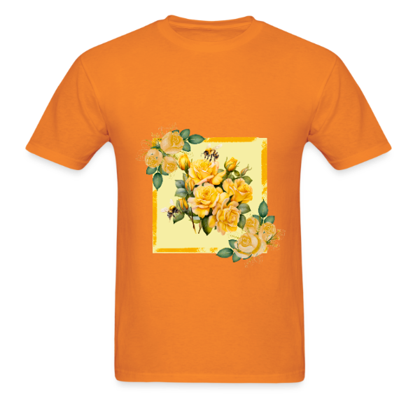 Floral Yellow Tee