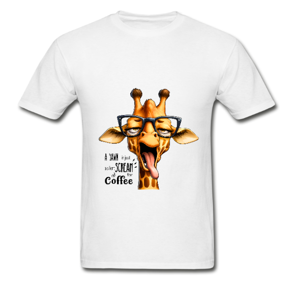 Quirky Giraffe Tee