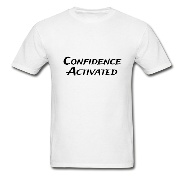 White on black – Confidence Activated