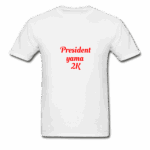 White on red - President yama 2K561866Whitefront